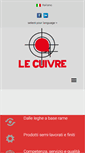 Mobile Screenshot of lecuivre.com