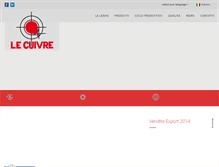 Tablet Screenshot of lecuivre.com